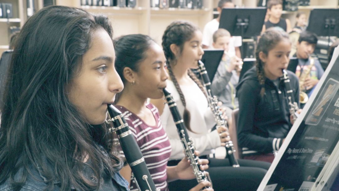 Arts Education: Music at Lawrence Jones Middle School